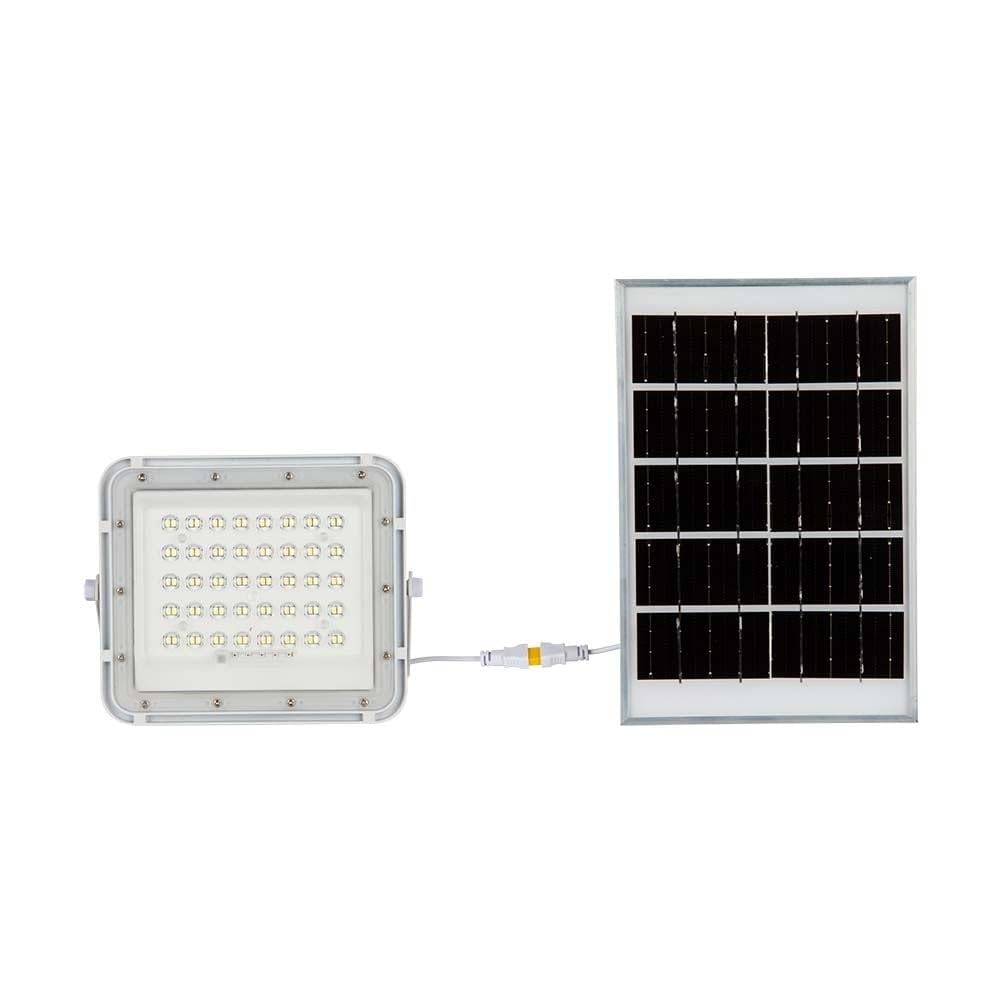 V-TAC Faretto LED Solare Da Esterno 4.5W | 1500 Lumen, Sensore Movimento, Telecomando, IP65, 4000K/6000K