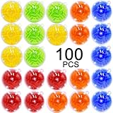 100PCS Brain Teaser Puzzle Ball Fidget Toys Bulk, Mini 3D Maze Balls Puzzles Games Party Favors for Kids 4-8 8-12,Classroom Prizes Stocking Stuffers for Boy Girl Gifts Easter Carnival Birthday Goodie