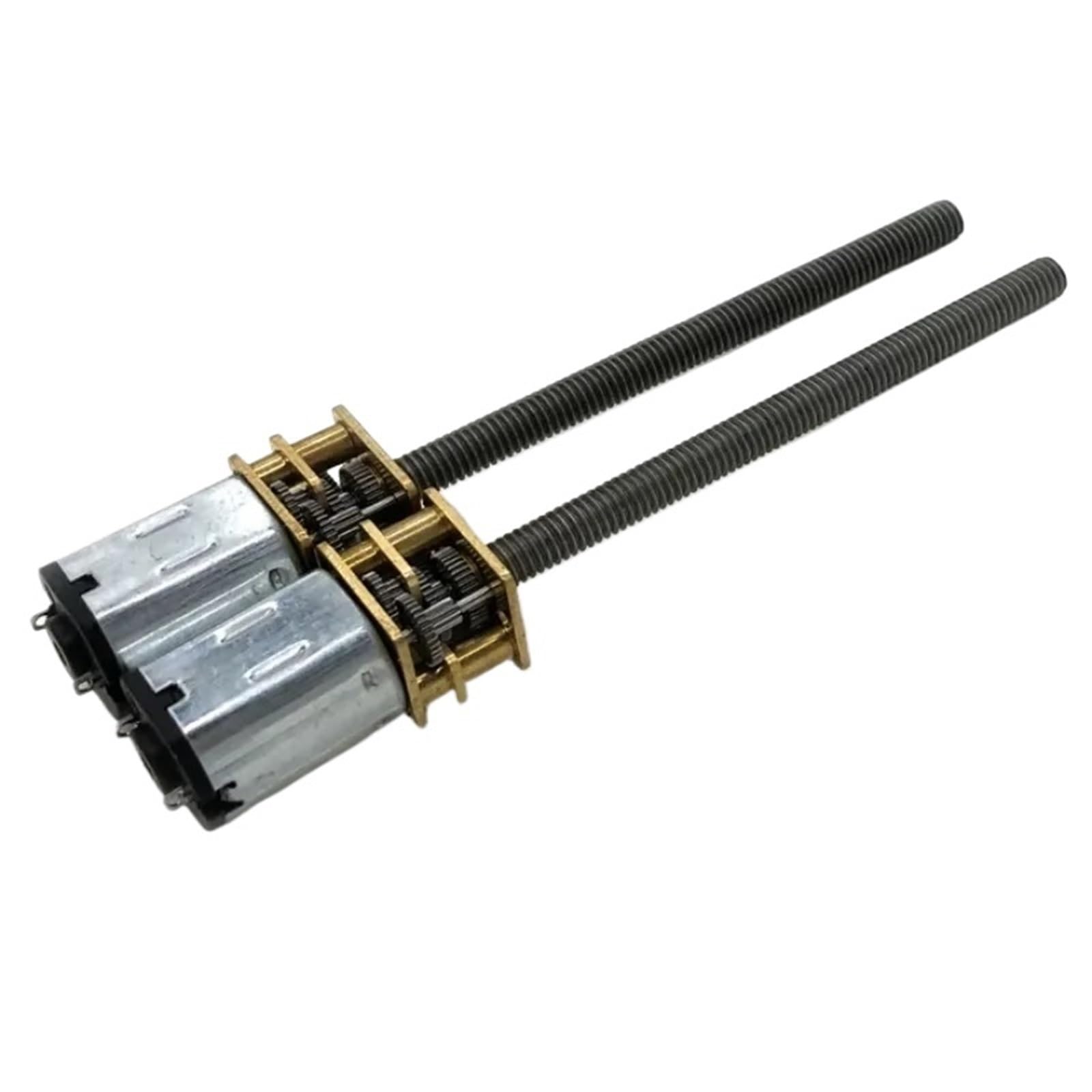 1 moteur à engrenage réducteur GA12-N20 M4 x 55 3 V 6 V 12 V DC moteur électrique à filetage plus long (60 tr/min, 12 V)