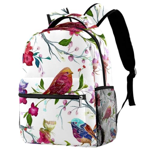 Sac à dos d'école original motif papillon fleur, cadeau idéal ados