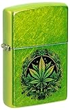 Zippo Sturmfeuerzeug - Leaf, Lurid, Color Image - Nachfüllbar - Wiederverwendbar - Windfestes Design - Geschenkbox - Made in USA