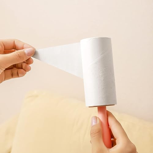 Miniatura 4 de Rodillos adhesivos para pelo de mascotas, rodillos de pelusa extra pegajosos para ropa, muebles, alfombras, sofá, removedor de pelusas de pelo de