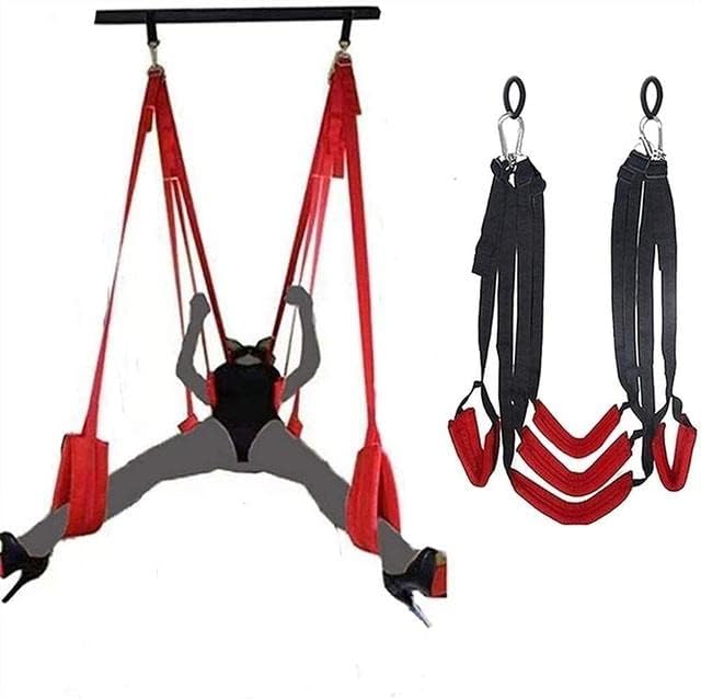 Swing Metal Tripod Stents Sexual Furniture Fetish Bondage Adult Products Chairs Hanging Pleasure Sex Toys for Couples (Swing)
