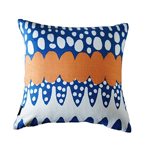 fabrizm ���{�� �N�b�V�����J�o�[ 30�p 30×30cm �o�j���� �u���[×�I�����W 1173-blor