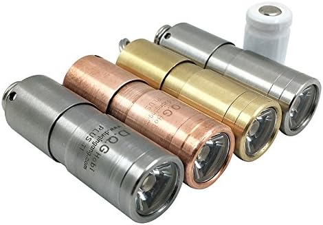 DQG Hobi PLUS 10180 XP-G2 NW 3Modes USB Rechargeable Mini LED Flashlight (Material Stainless Steel)