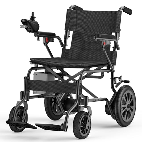 Foldable Electric Wheelchair with 15-Mile Range