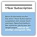 Waxar EasyImage-500 Bundle, High-End Backup Software inklusive Speicher 512GB, läuft sofort ohne Installation, kompatibel mit Windows | Mac | Linux, PC-Edition, 1 Gerät, 1 Year Subscription, DE
