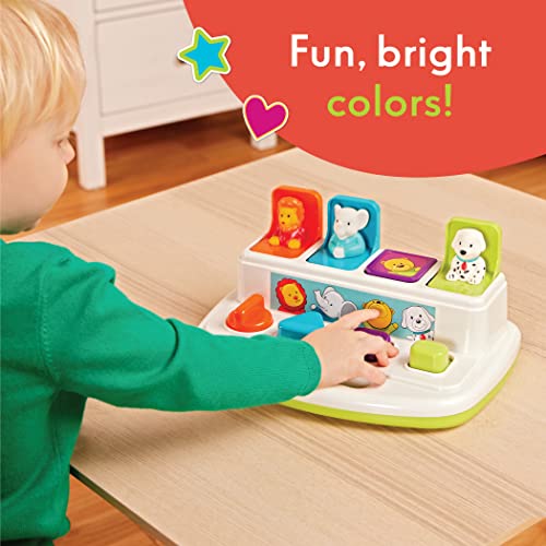 Battat–Cause-and-Effect-Toy–Developmental-Toy-with-Buttons-Colors–Color-Sorting-Animal-Toys–for-Kids-Toddlers-Babies–18-Months–Pop-Up-Pals Battat–Cause-and-Effect-Toy–Developmental-Toy-with-Buttons-Colors–Color-Sorting-Animal-Toys–for-Kids-Toddlers-Babies–18-Months–Pop-Up-Pals