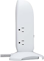 Vista 8 de Tripp Lite TLP66USB - Torre protectora de sobretensiones con puertos USB, 1200 julios, 5 tomas, 3 puertos USB, cable de extensión trenzado