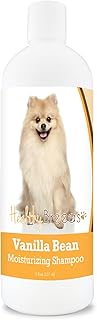 Healthy Breeds Pomeranian Vanilla Bean Moisturizing Shampoo + Conditioner - with Vitamins A, D, E + Coconut Oil - 8 oz