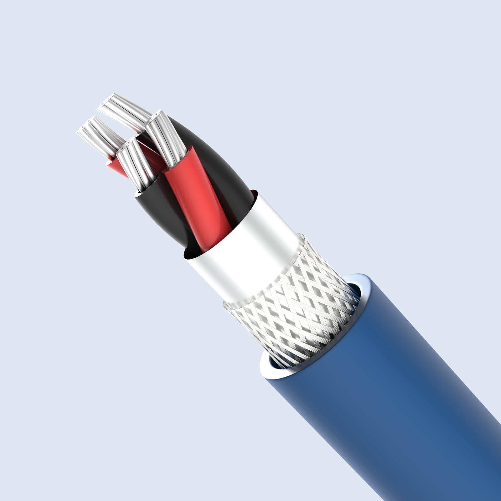Cavo RCA, RCA Maschio su 2 Connettori RCA Maschio, 2x Spine Cinch per 2x Prese Cinch Sistema HiFi Ricevitore HiFi Hometheater Lettore (1.3M/4.2FT