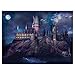 TRCS Puzzle 3D, puzzle da 1000 pezzi, Harry Potter Hogwarts, 69 x 51 cm, classico puzzle educativo per bambini e adulti