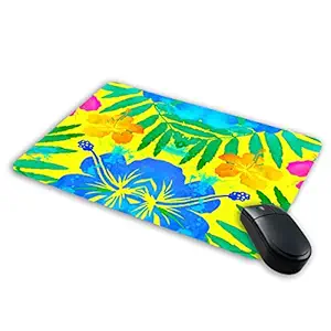 Jikraa Gaming Mousepad | Designer Printed Mousepad | Floral Print Mouse pad