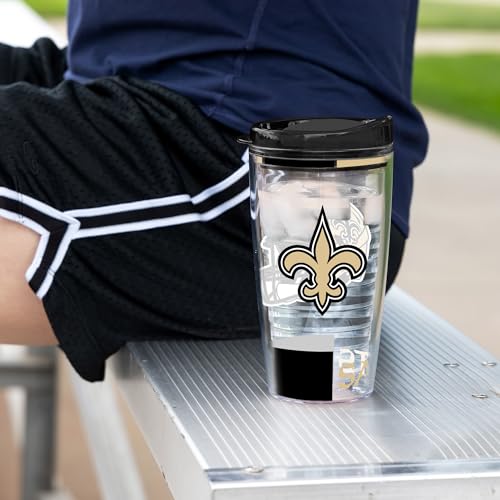 Image of Rico Industries NFL Football Double Wall Classic 16oz Or 20oz Tritan Tumbler W Lid