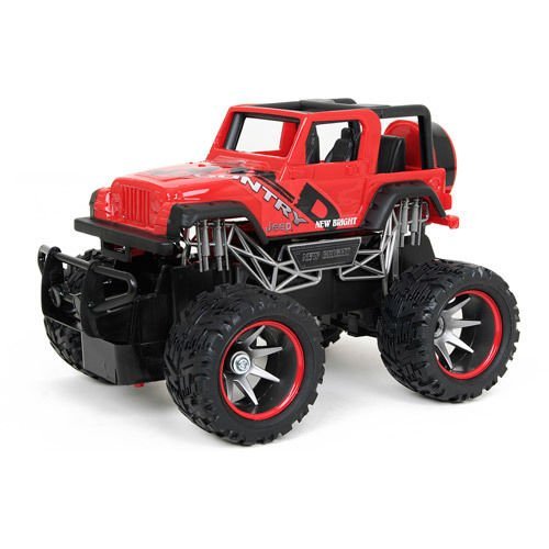 New Bright 1:24 Full-Function R/C Jeep Wrangler - RED