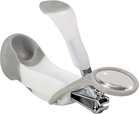 Buba Cortador De Unhas Com Lupa Baby Branco