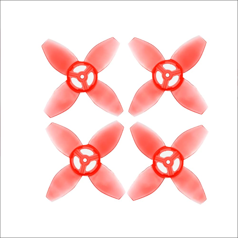 EMAX 2 Pairs Avia TH Propellers 4-Blade Props 2CW 2CCW Propellers for Brushless Motor Tinyhawk III, Tinyhawk III Plus RC Quadcopter FPV Racing Drone