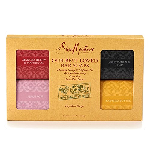 SheaMoisture Manuka Honey & Mafura Oil Our Best Loved Soap Set In Box