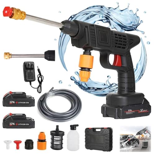 Ez Jet Sprayer, Ez Jet Power Washer, Ez Jet Hydrowasher, Vehicle Washer Kit, Ezjet Power Washer, Ez Jet Hydro Washer, Ez Jet Water Cannon, 6 in 1 High Pressure Wireless Car Washer Water Gun(Toolbox)
