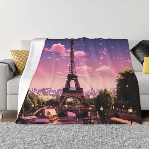 Couverture polaire en flanelle douce, jeté de lit réversible de qualité - 2
