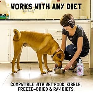 Wild Alaskan Salmon Oil for Dogs & Cats – Pure Fish Omega 3 6 9 Liquid EPA DHA Fatty Acids – Skin & Coat Supplement – Supports Joint Function, Brain, Eye, Immune & Heart Health – Made in USA 32 oz