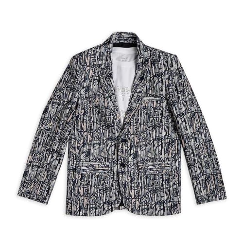 Image of CAVIO Boys Printed Blazer and T-Shirt