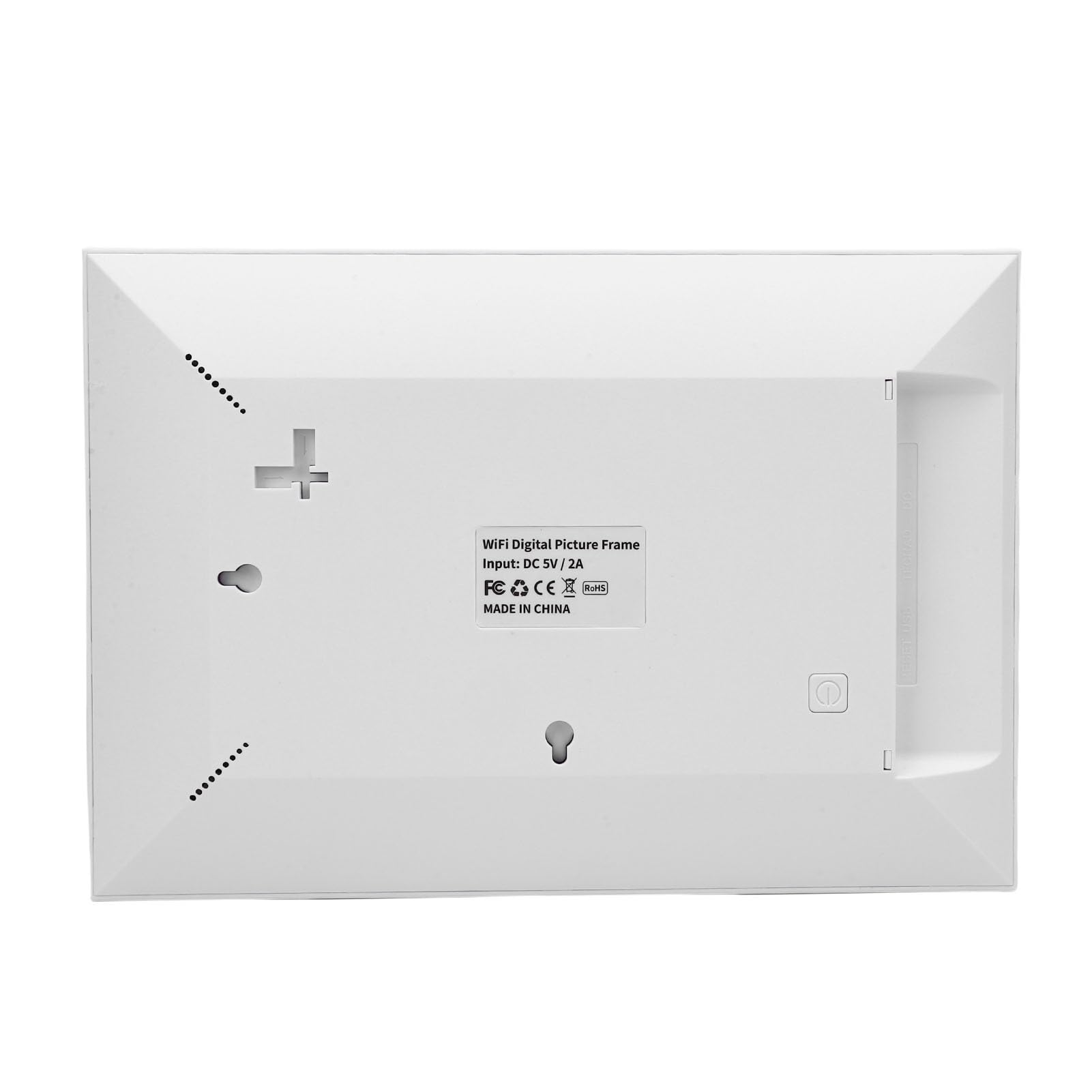 Sonew Cornice Digitale da 10. Pollici Cornice per Foto Digitale con Rotazione Automatica con Memoria WiFi da 32 GB per la Condivisione dell'APP Uhale Regalo Display Domestico