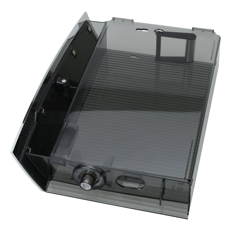 Jura Water Tank #74138 with Chrome Front Panel Installed (S8 15212, E8 15271, E8 15097)