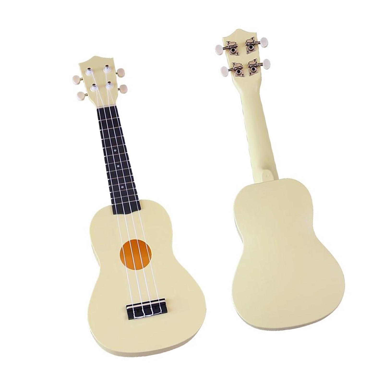 Ukulele Professionale Da 21 Pollici A 4 Corde In Fibra Di Carbonio Con Design A Motivi Colorati Ukulele