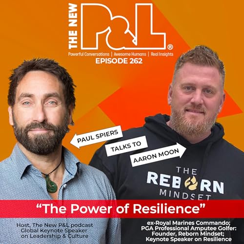 The New P&L speaks to Aaron Moon; ex-Royal Marines Commando; Founder, Reborn Mindset; Keynote Speaker on Resilience