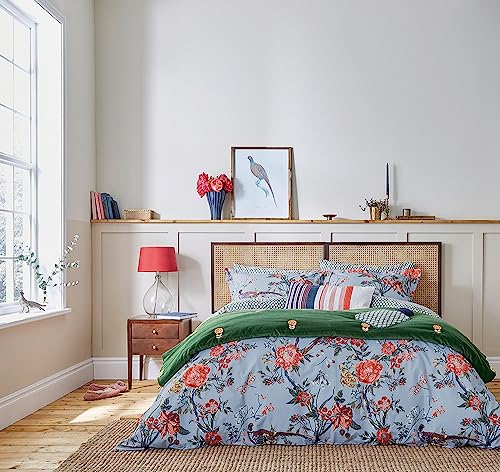 Joules CHINOISE FLORAL COVER SET BLUE