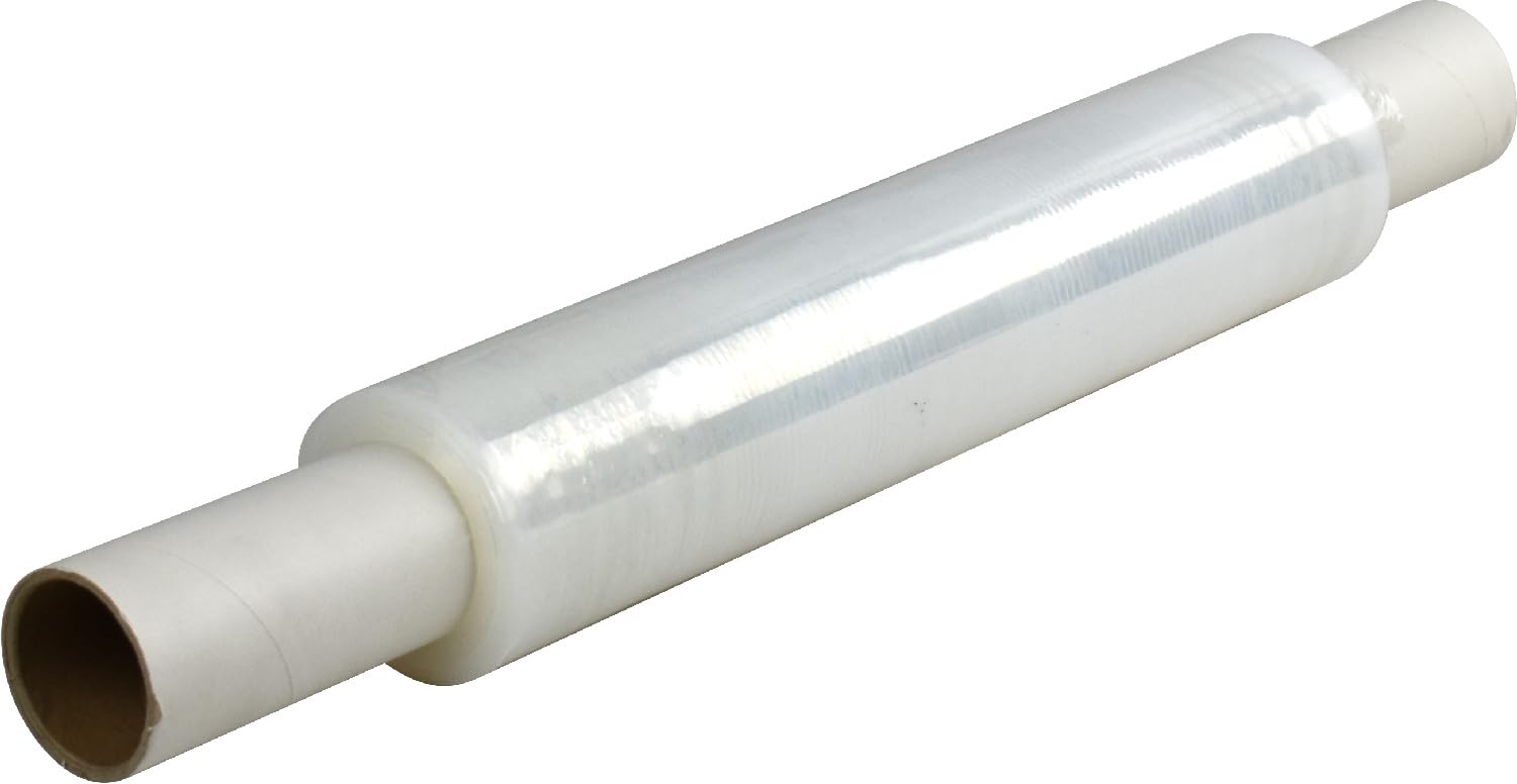 Sterling Ventures Clear Pallet Shrink Wrap Roll Packaging 17Mu Extended Core 250M (, 400Mm)
