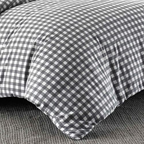Eddie Bauer - King Duvet Cover Set, Reversible Flannel Bedding With Matching Shams, Home Decor For Colder Months (Preston Grey, King) #TOP4
