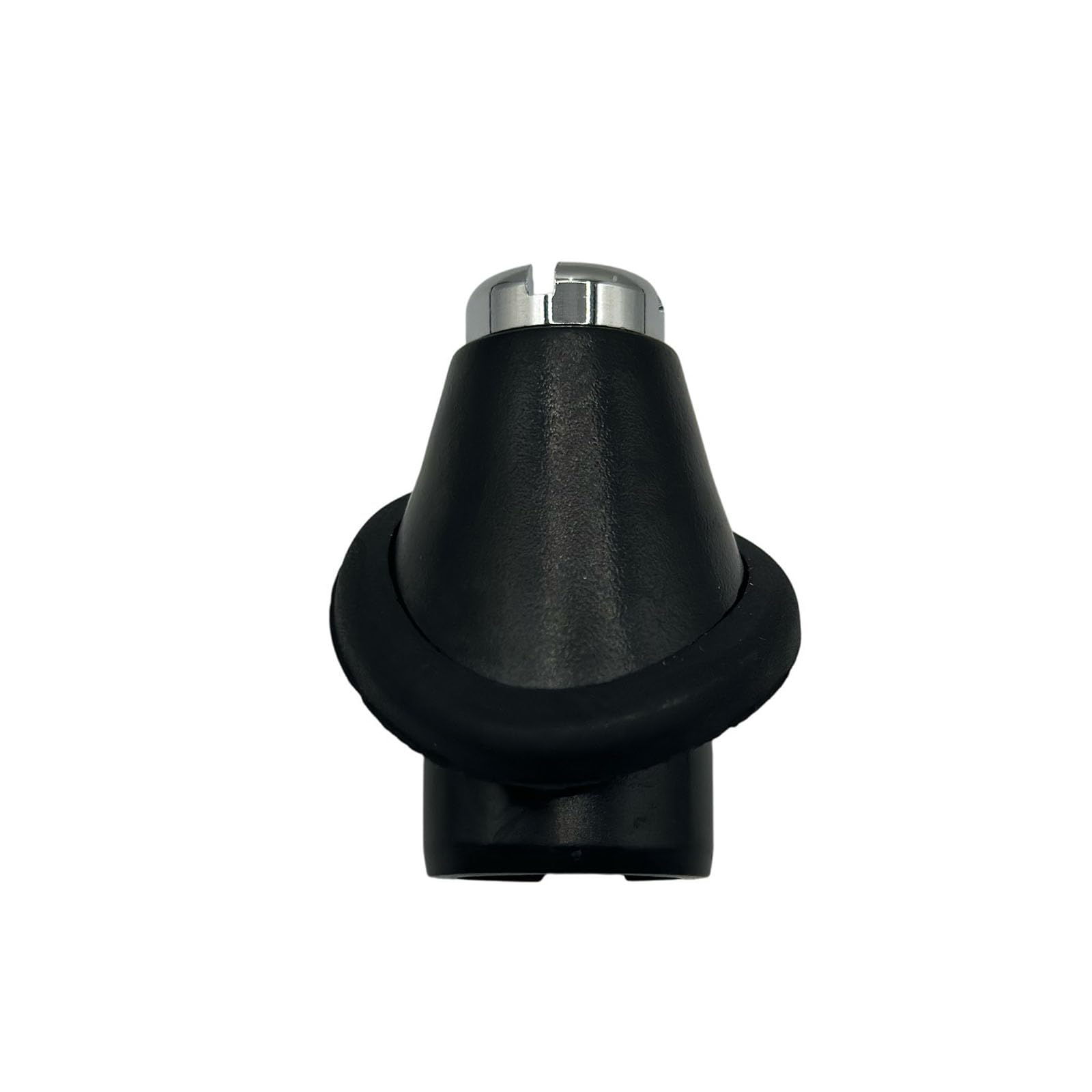 HLVEAUTO Rubber Manual Antenna Nut Top Cap for Toyota Tacoma 1995-2003 Oval Shape Heat Resistant Replacement 86396-04010/8639604010 Black