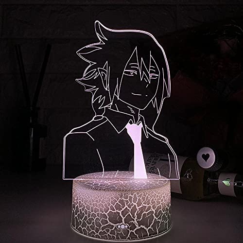 Led-nachtlampje Anime My Hero Academia Tamaki Amajiki licht voor slaapkamer decoratie verjaardagscadeau Tamaki lamp My… - Image 3