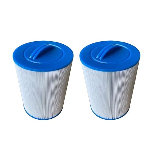 Malaka Cartuccia filtro spa compatibile con PWW50P4 【NON PWW50P3, NON Filettatura Grossa】 Filtro di ricambio con filettatura MPT da 1-1/2'' (filettatura fine), confezione da 2