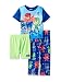 PJ Masks Toddler Boys 3 piece Shorts Pajama Set (4T, Blue/Green)