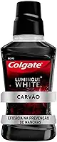 Colgate Enxaguante Bucal para Clareamento Luminous White Carvão 1000ml, Colgate