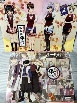 Amazon.co.jp: 銀魂 キャラクロ限定 クリアファイル2種セット 志村妙