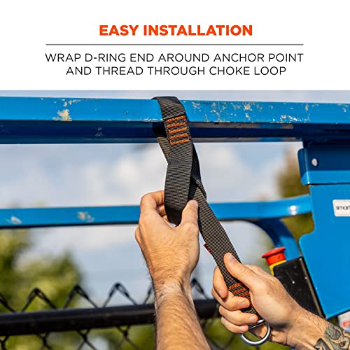 Image of Ergodyne Squids 3176 Tool Tethering Cross Arm Anchor Strap, 40lbs