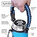 Gearproz HydroCord 1.0 Handle for Hydro Flask Wide Mouth Water Bottles, Hydroflask 1.0, Iron Flask, Thermoflask and Takeya Reusable Water Bottles, Paracord Survival Strap