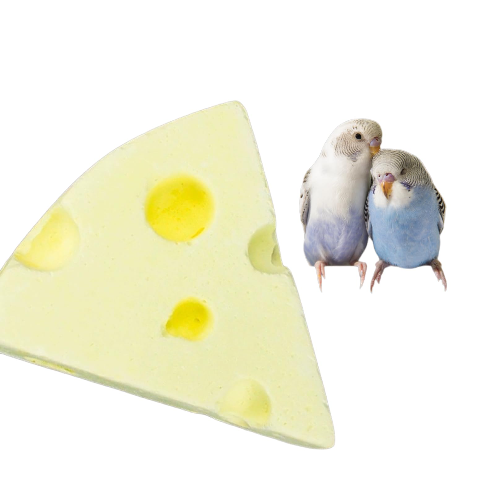 UNMULFC Bird Parrot Calcium Teeth Mouth Molar Grinding Stone Grape Cockatiel Conure Lovebird Budgerigar Parakeet Parrot Supplies Parrot Accessories (Grape)