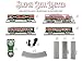 Lionel Sleigh Bell Limited Passenger LionChief 5.0 Electric O Gauge Train Set with Bluetooth & Remote