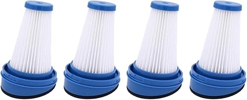 4 piezas de filtros compatibles con Rowenta X-pert compatibles con 360 Rh69 Rh6921wo piezas de aspiradora, filtros de repuesto para limpieza de