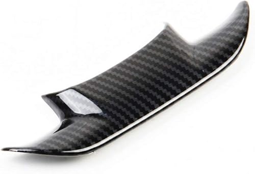 Miniatura 2 de Cubierta de volante con aspecto de fibra de carbono, accesorios para Chevrolet Corvette C7 2014 2015 2016 2017 2018 (pequeño)