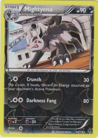 Pokemon - Mightyena (54/119) - XY Phantom Forces - Reverse Holo