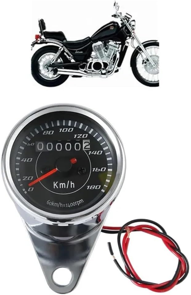 Motorcycle Odometer Gauge Motorcycle LED Odometer Tachometer Accesorios For For Intruder For Volusia VS 750 800 1400 1500