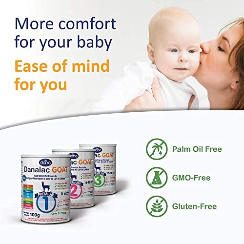 Danalac Premium geavanceerde opvolgmelk voor babymelk op basis van geitenmelkpoeder van de 2e leeftijd voor zuigelingen en baby's van 6 -12 maanden -Formule EU-2020 (800g verpakking van dozen van 1) - Image 7