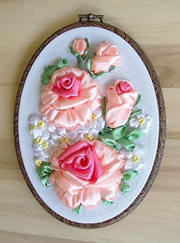IHKFILAN Double Face Satin Ribbon in Hot Pink (25 mm x 22.86 m) Matt Shiny Gift Ribbon for Decorating & Crafts, Weddings, Christenings - Image 4