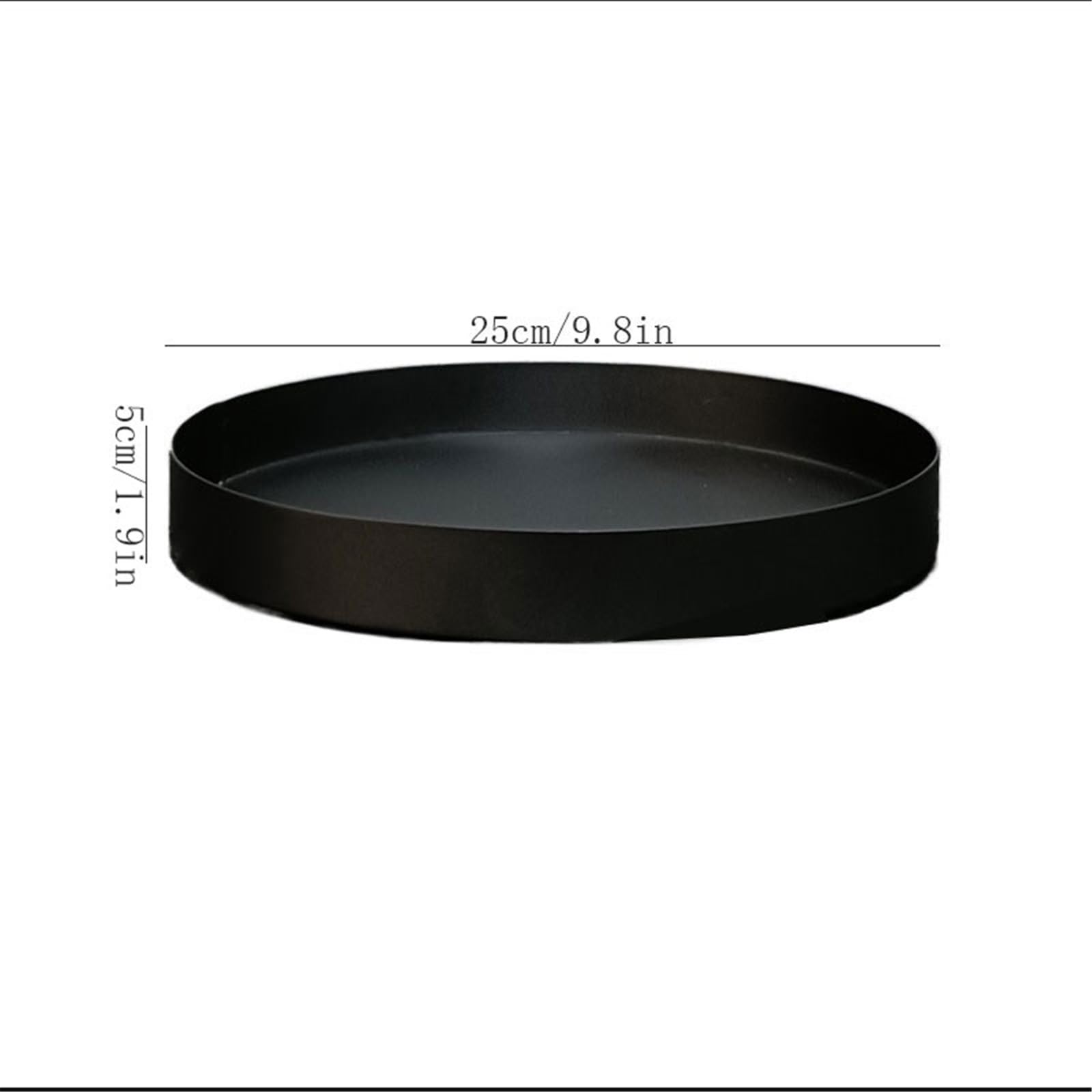 podstawka pod doniczkę na rośliny, minimalistyczna, żelazna sztuka krajobrazowa, okrągła taca do układania kwiatów i bonsai (m)